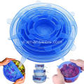 Nắp đậy không chứa BPA Nắp kéo căng silicone phổ biến